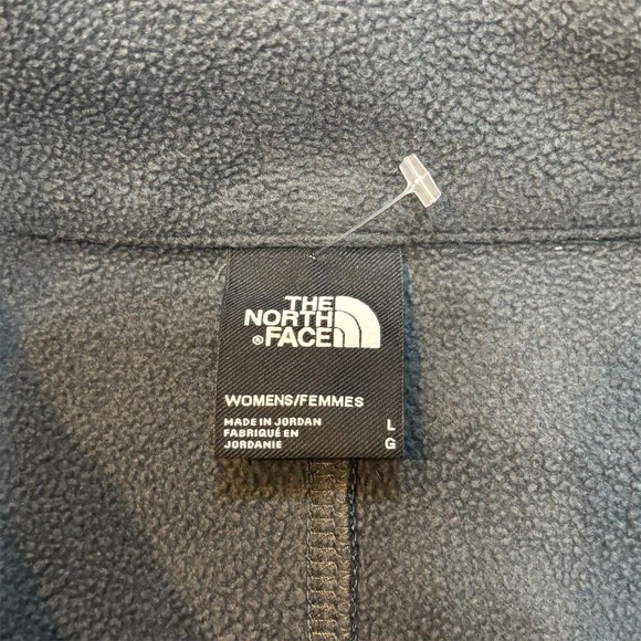 The North Face Women's Gray Fleece Full Zip Jacket‎ Size L Casual - Picture 4 of 5